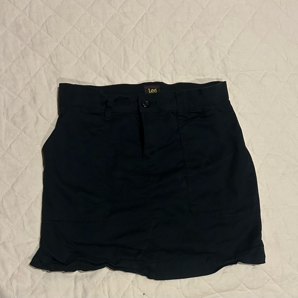 Lee Black Mini Skirt